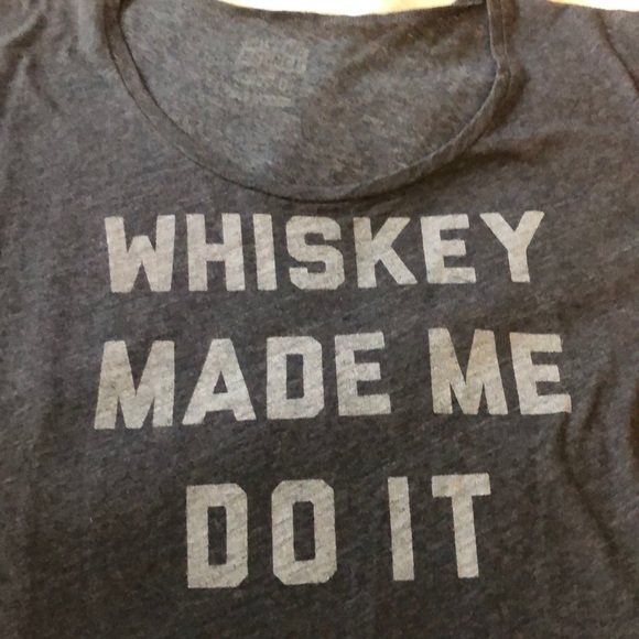 Buy Me Brunch / KCCO Whiskey Made Me Do It Tee - Picture 3 of 8